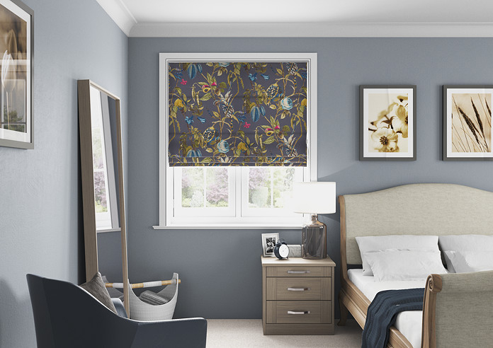 Kensington, Navy - Roman Blind - Image 5